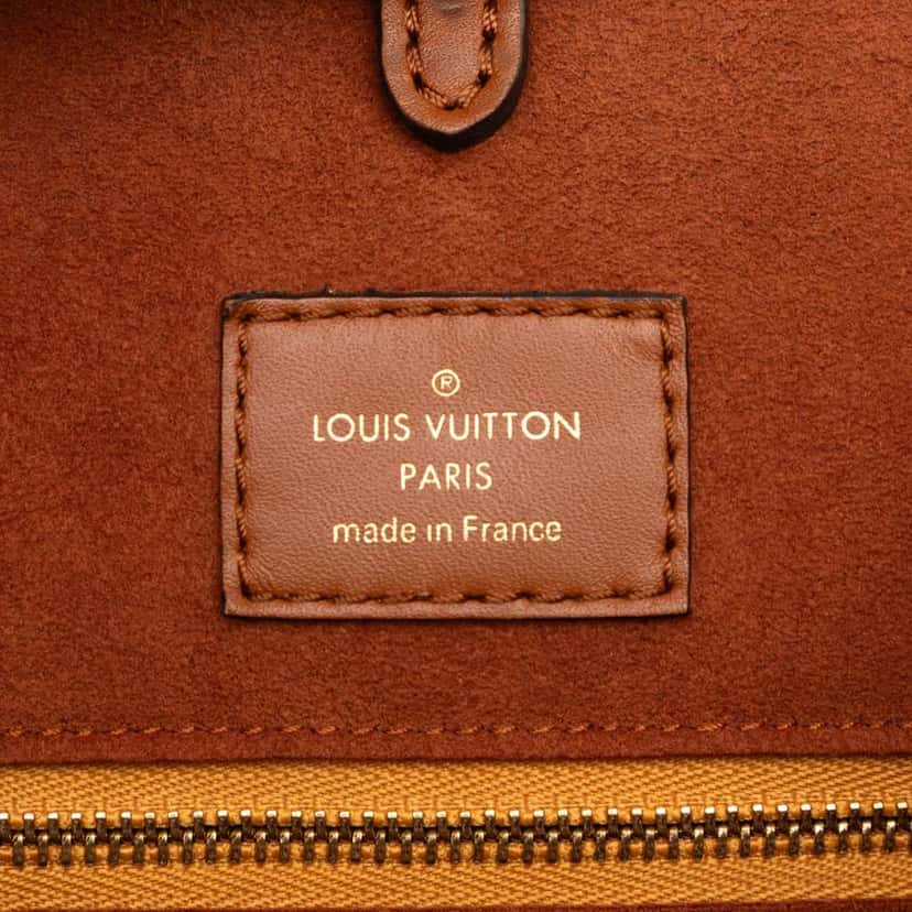 Louis Vuitton Monogram Fold Tote PM Brown Very good condition - Box View