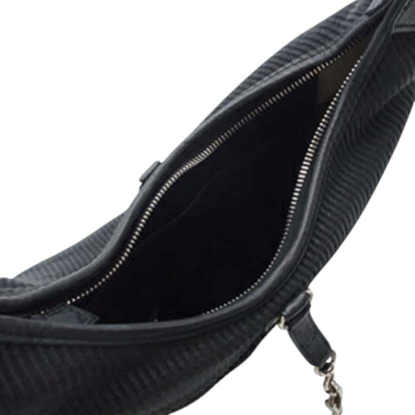 Hermès Crinoline and Barenia Trim II 31 Black Cotton Good condition - Model View