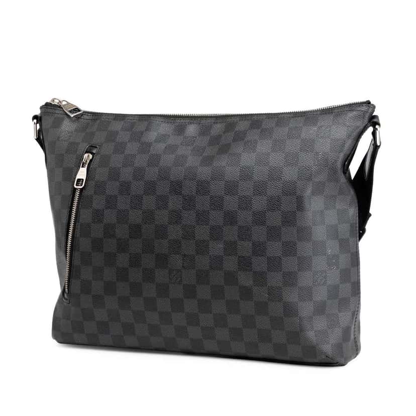 Louis Vuitton Damier Graphite Mick MM Black Very good condition - Back View
