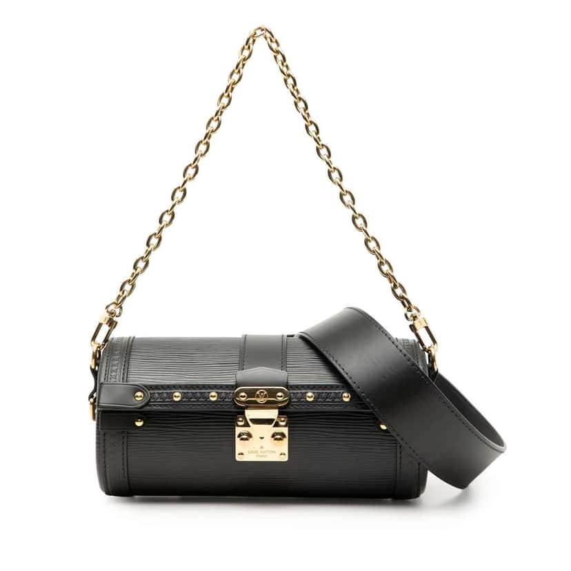Louis Vuitton Epi Papillon Trunk Black Leather Very good condition - Front View