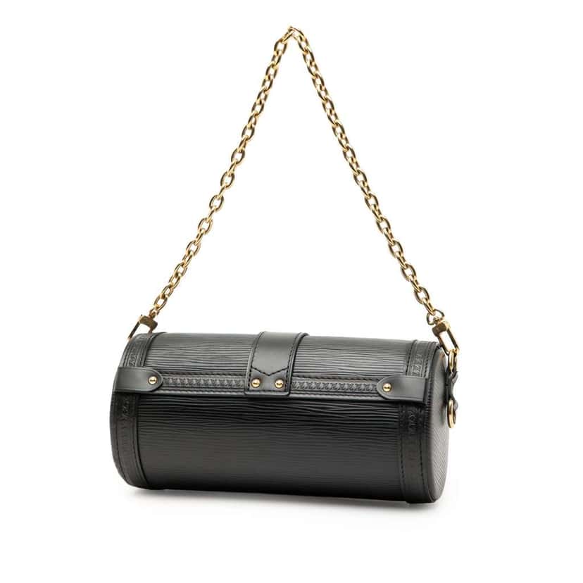 Louis Vuitton Epi Papillon Trunk Black Leather Very good condition - Back View