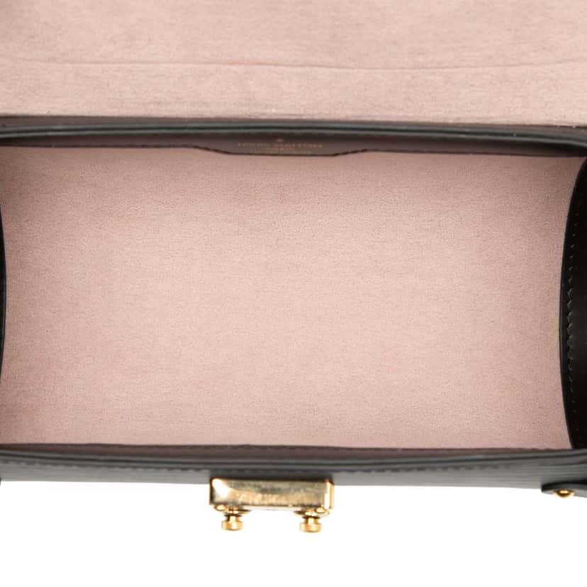 Louis Vuitton Epi Papillon Trunk Black Leather Very good condition - Model View