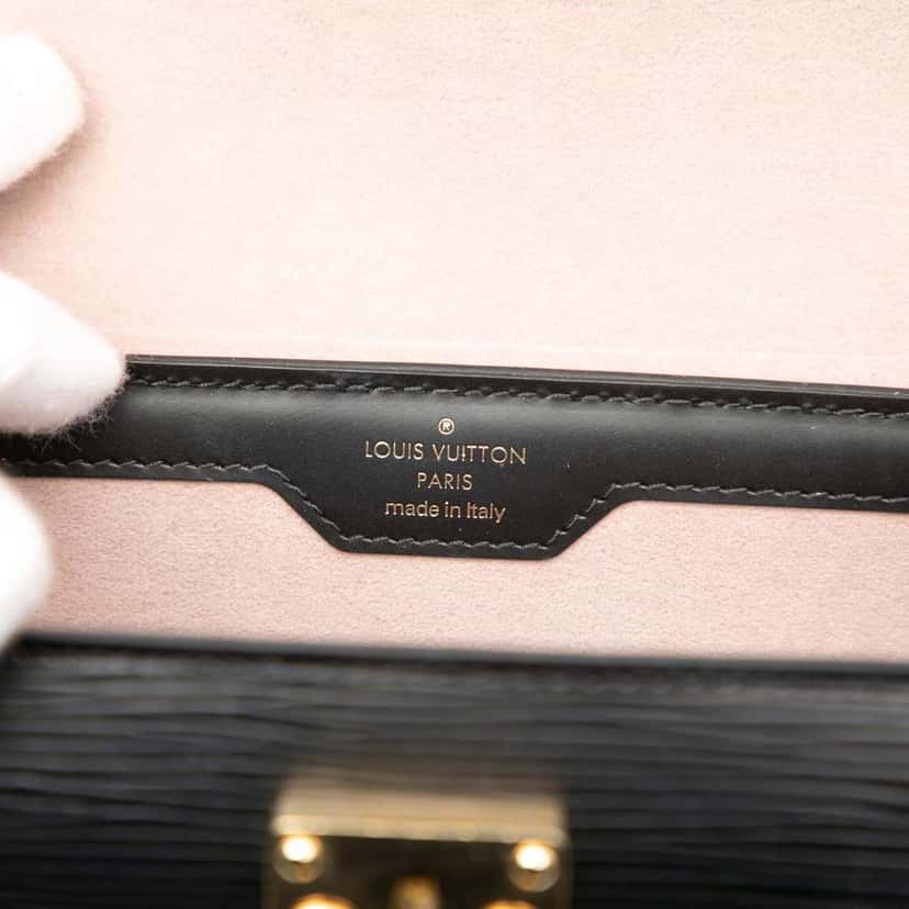 Louis Vuitton Epi Papillon Trunk Black Leather Very good condition - Box View