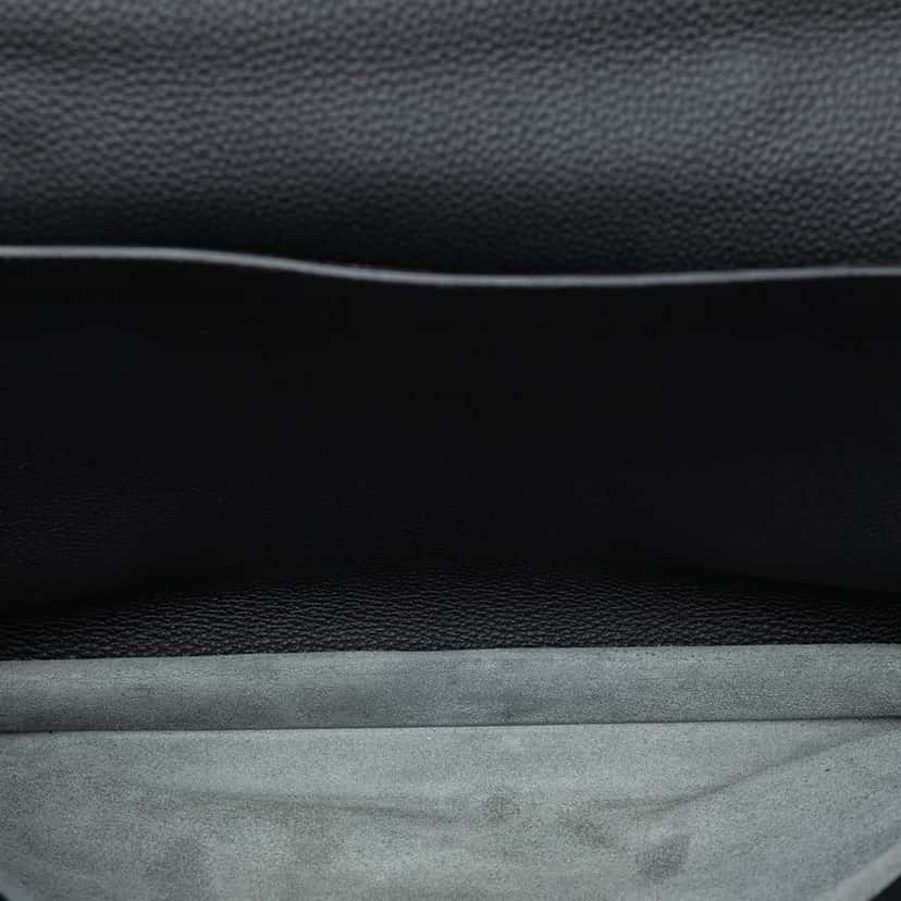 Hermès Togo Sac A Depeches 38 Black Leather Good condition - Model View