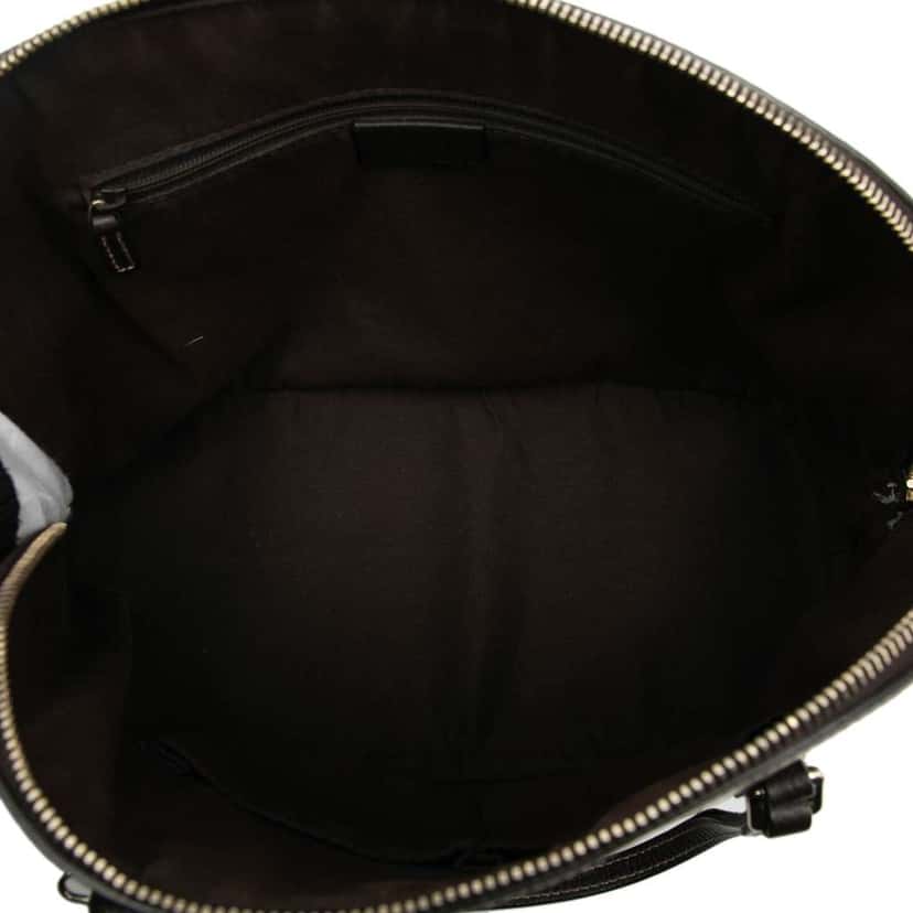 Gucci Medium GG Crystal Dome Satchel Brown Leather Good condition - Model View