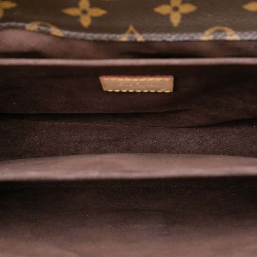 Louis Vuitton Monogram Pochette Metis Brown Good condition - Model View