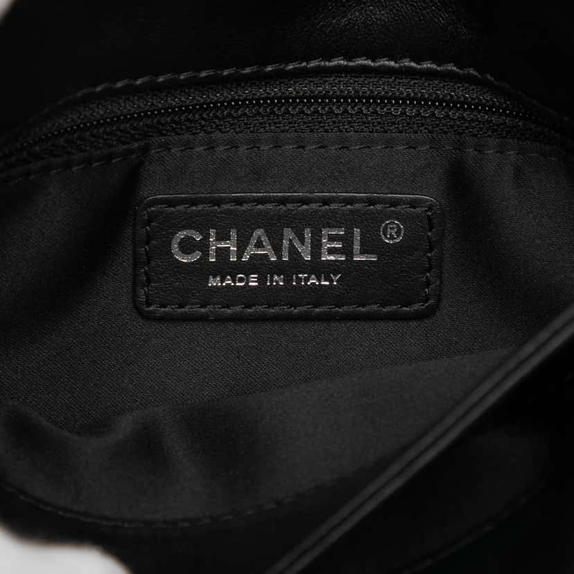 Chanel Jumbo Classic Lambskin 3 Compartment Flap Black Leather Good condition - Box View