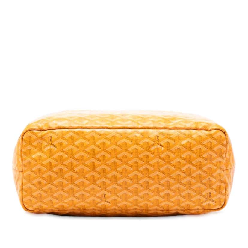 Goyard Goyardine Saint Louis PM Yellow Canvas Good condition - Inside View