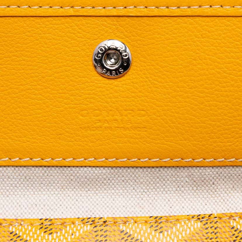 Goyard Goyardine Saint Louis PM Yellow Canvas Good condition - Box View