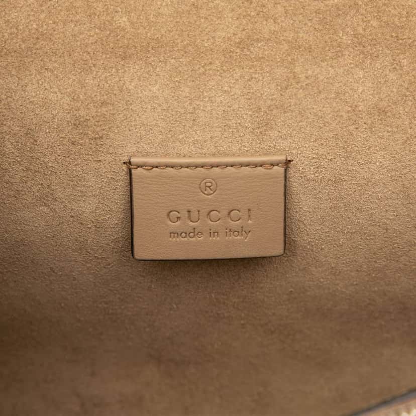 Gucci Medium GG Supreme Dionysus Shoulder Bag Brown Canvas Good condition - Box View