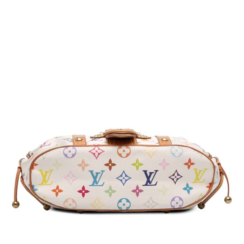 Louis Vuitton Monogram Multicolore Theda PM White Good condition - Inside View
