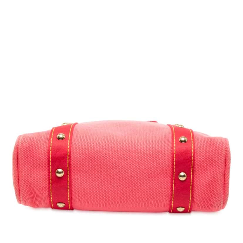 Louis Vuitton Antigua Cabas MM Pink Canvas Good condition - Inside View