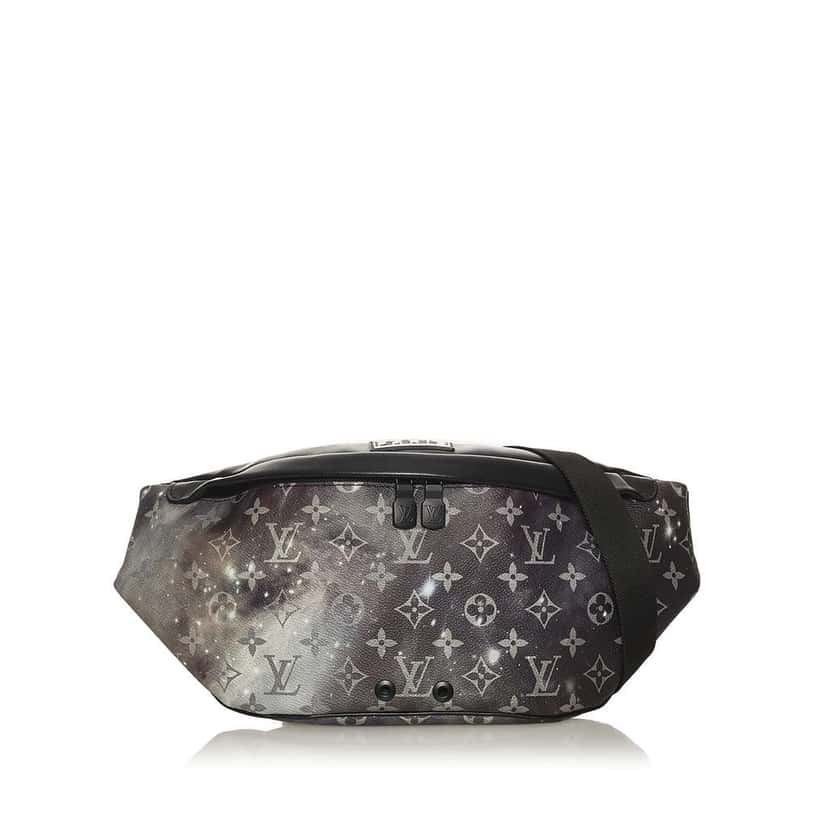Louis Vuitton Monogram Galaxy Discovery Bumbag Black Canvas Very good condition - Front View