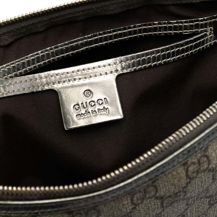 Gucci GG Supreme Joy Handbag Brown Canvas Good condition - Box View