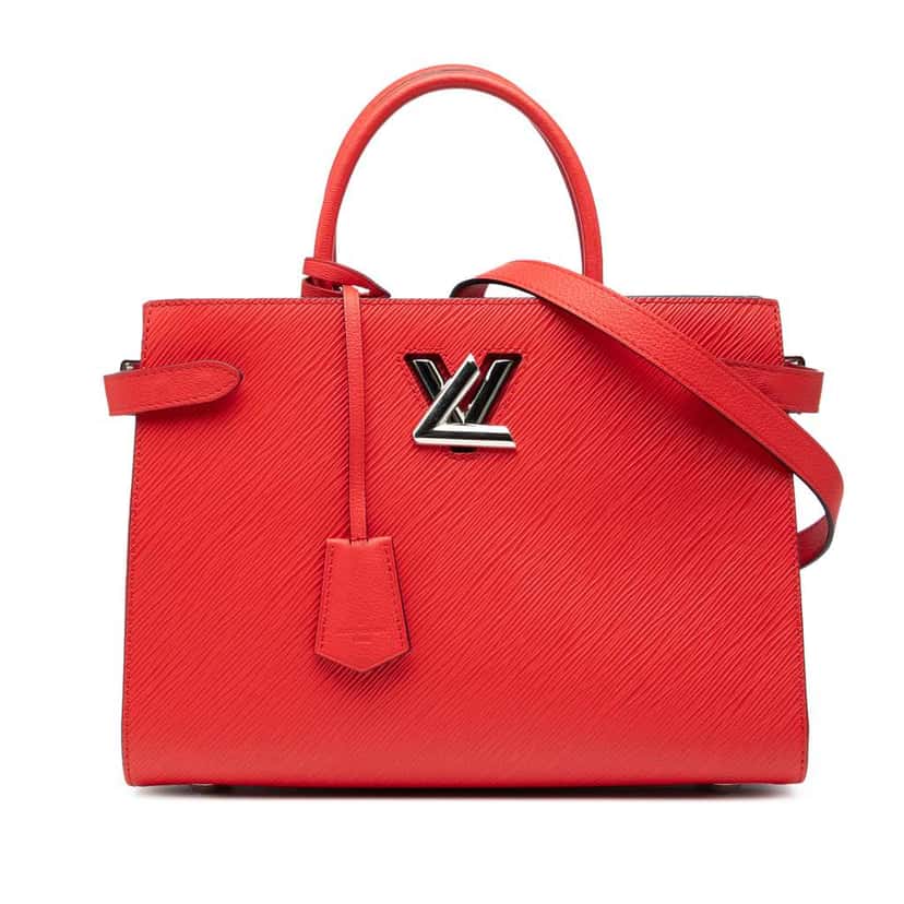 Louis Vuitton Epi Twist Tote Red Leather Good condition - Front View