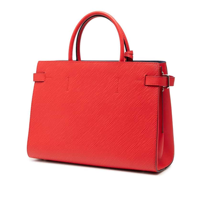 Louis Vuitton Epi Twist Tote Red Leather Good condition - Back View