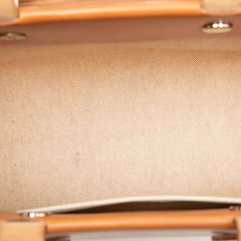 Hermès Toile Herbag Cabas MM Brown Canvas Good condition - Model View