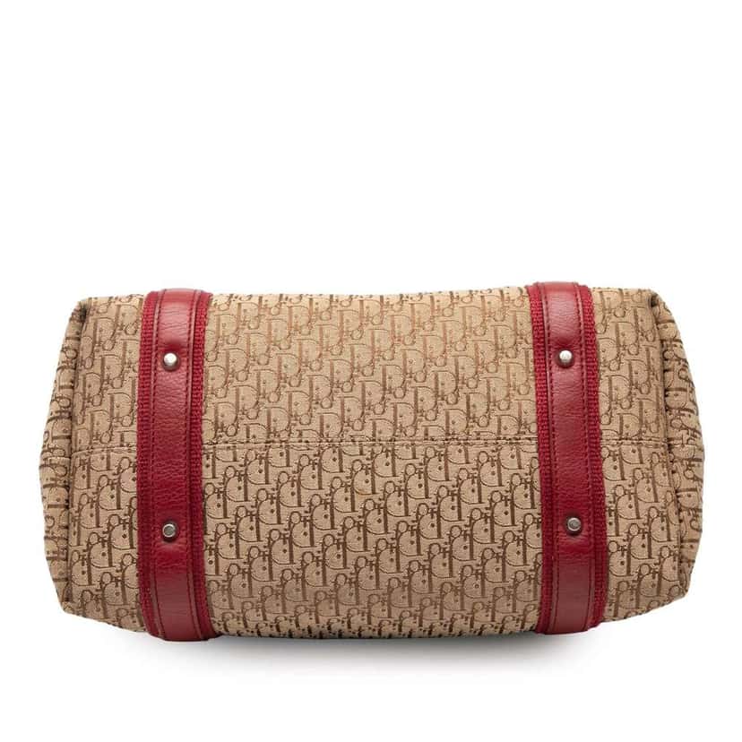 Dior Diorissimo Trotter Canvas Street Chic Tote Brown Canvas Very good condition - Inside View