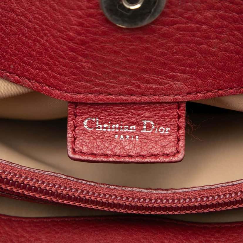 Dior Diorissimo Trotter Canvas Street Chic Tote Brown Canvas Very good condition - Box View