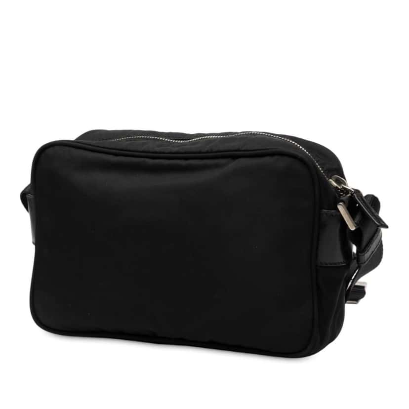 Prada Tessuto Camera Bag Black Good condition - Back View