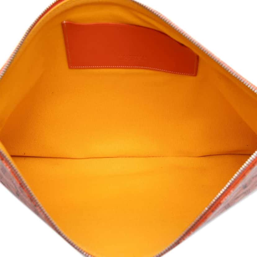 Goyard Goyardine Senat MM Orange Canvas Good condition - Model View