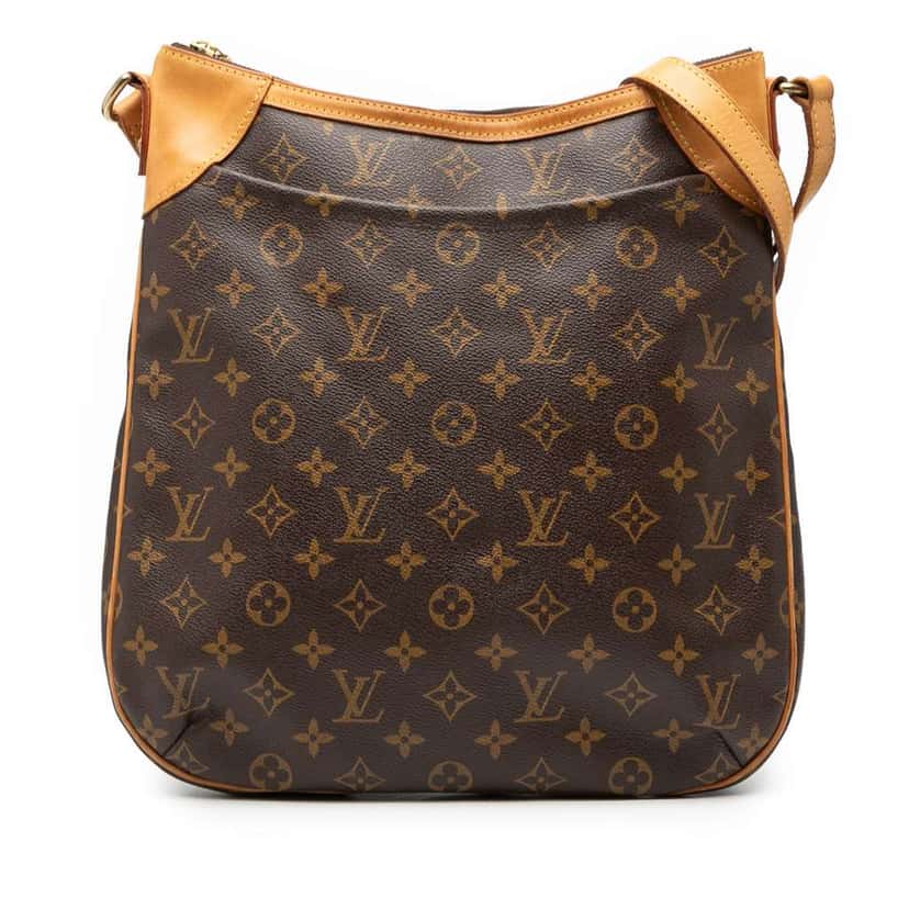 Louis Vuitton Monogram Odeon MM Brown Good condition - Front View