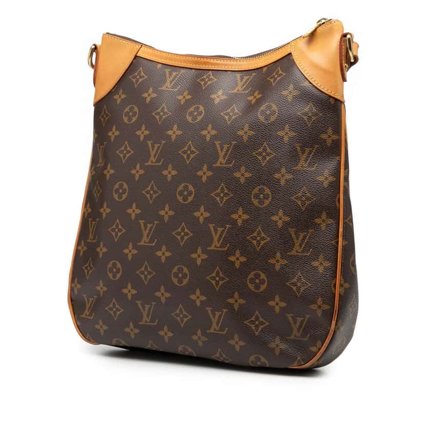 Louis Vuitton Monogram Odeon MM Brown Good condition - Back View