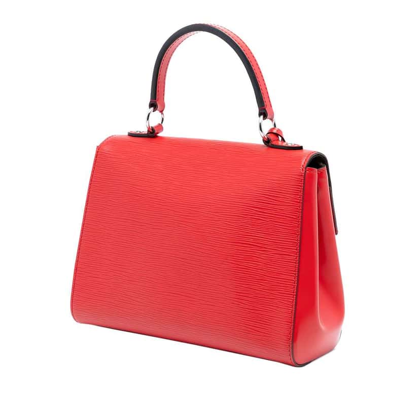 Louis Vuitton Epi Cluny BB Red Leather Good condition - Back View