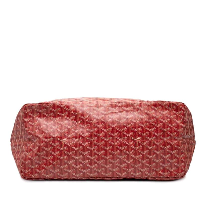 Goyard Goyardine Saint Louis GM Red Canvas Good condition - Inside View