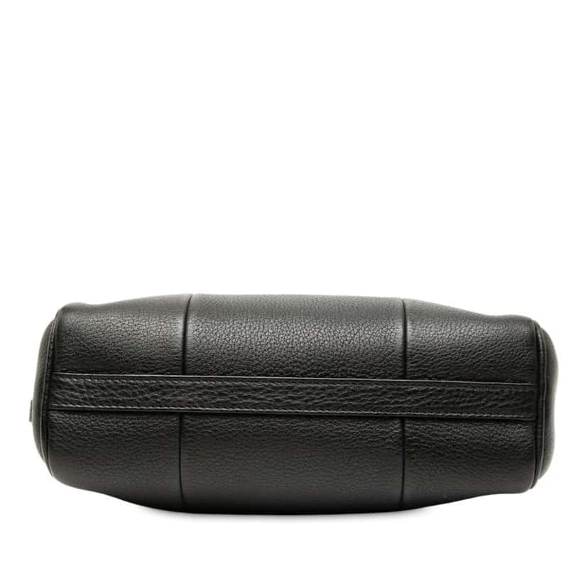 Prada Mini Vitello Phenix Crossbody Black Leather Good condition - Inside View