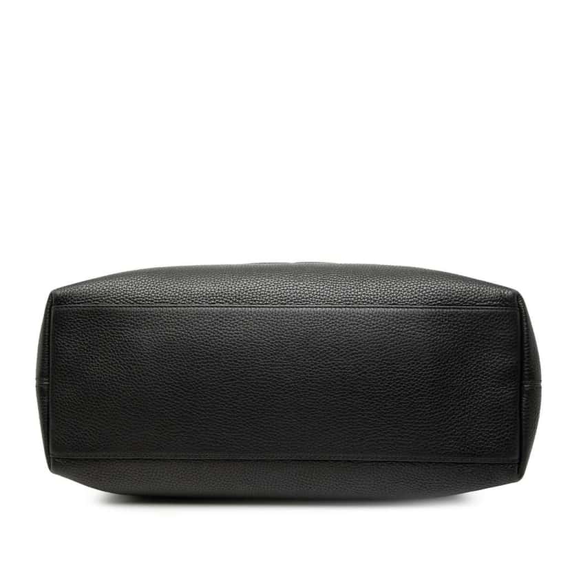 Gucci Medium Leather Soho Chain Tote Black Leather Good condition - Inside View