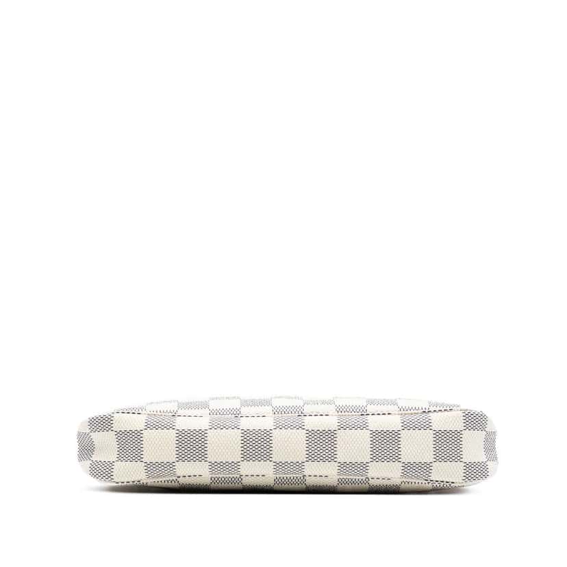 Louis Vuitton Damier Azur Pochette Accessoires White Good condition - Inside View