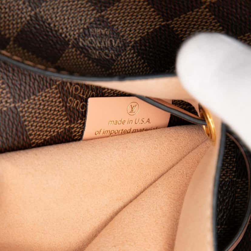 Louis Vuitton Damier Ebene NeoNoe MM Brown Good condition - Box View