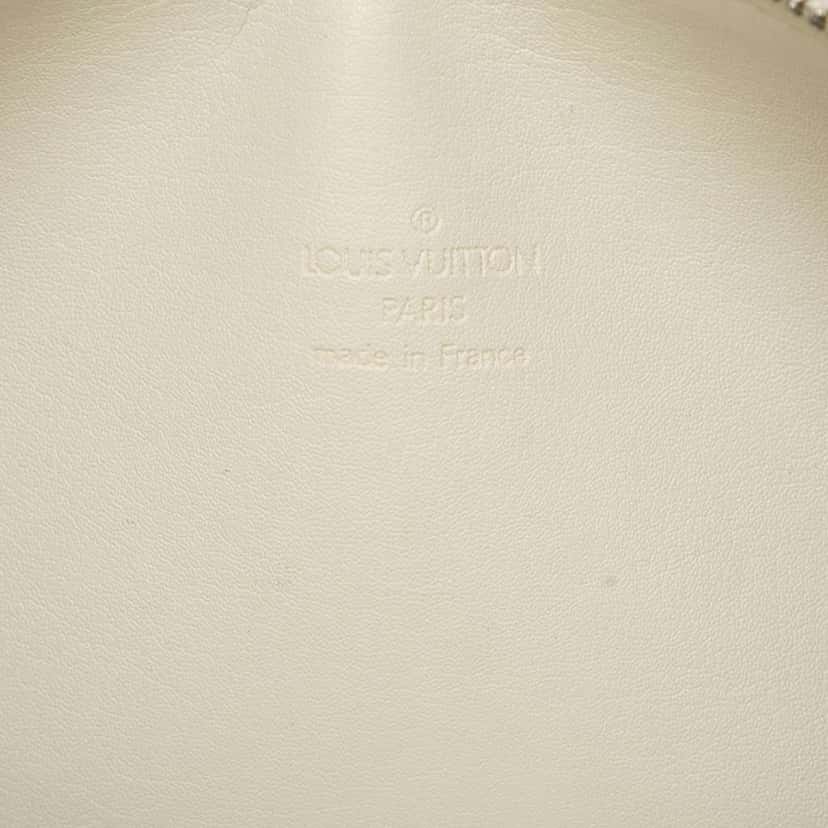 Louis Vuitton Monogram Vernis Bedford White Leather Good condition - Box View