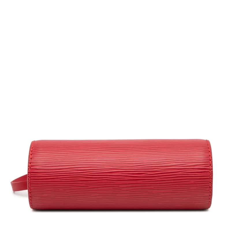 Louis Vuitton Epi Pochette Papillon Red Leather Good condition - Inside View