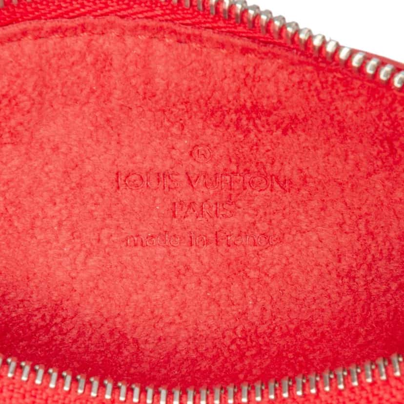 Louis Vuitton Epi Pochette Papillon Red Leather Good condition - Box View