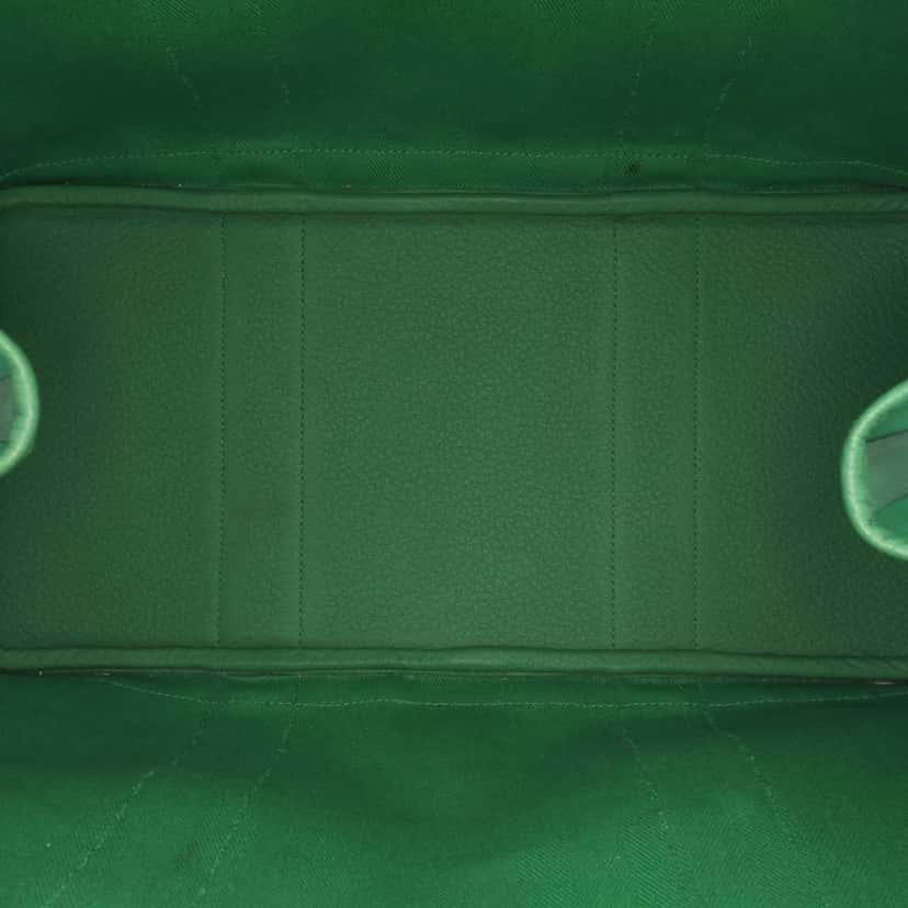 Hermès Toile and Negonda Garden Party 36 Green Canvas Good condition - Model View