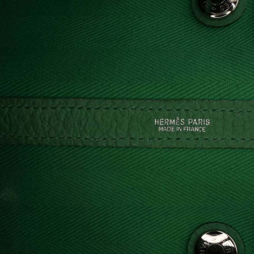 Hermès Toile and Negonda Garden Party 36 Green Canvas Good condition - Box View