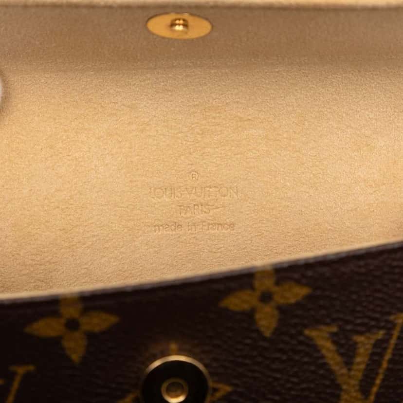 Louis Vuitton Monogram Pochette Florentine Brown Very good condition - Box View