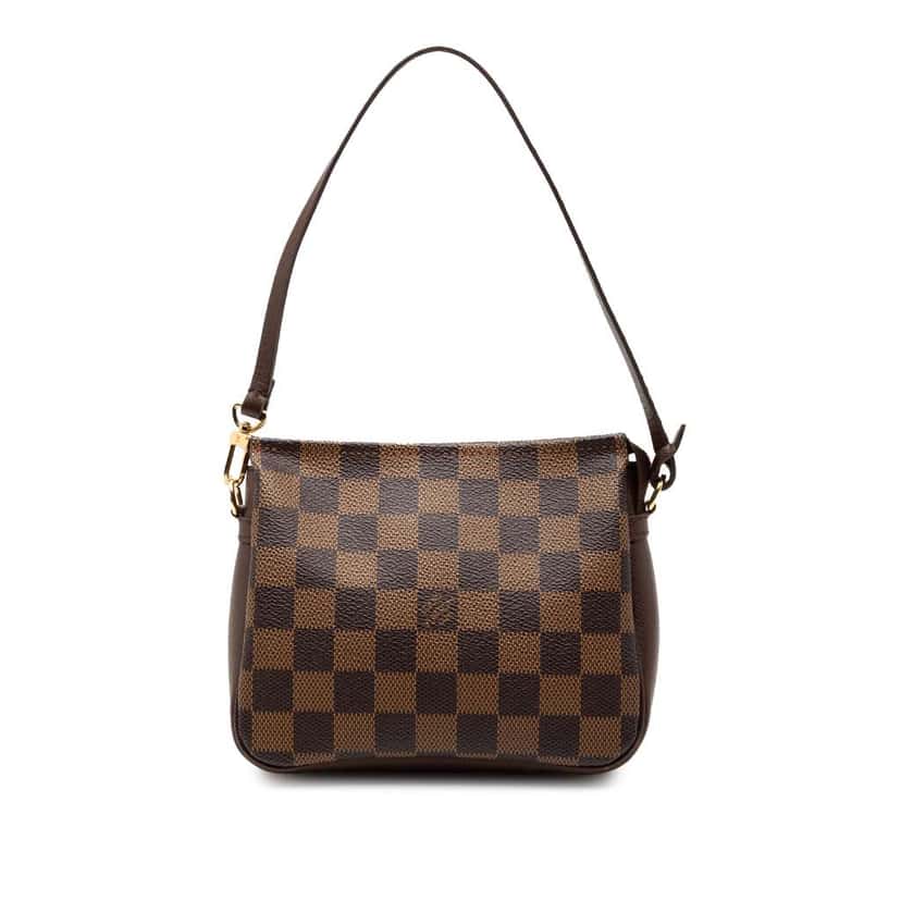 Louis Vuitton Damier Ebene Trousse Pochette Brown Very good condition - Front View