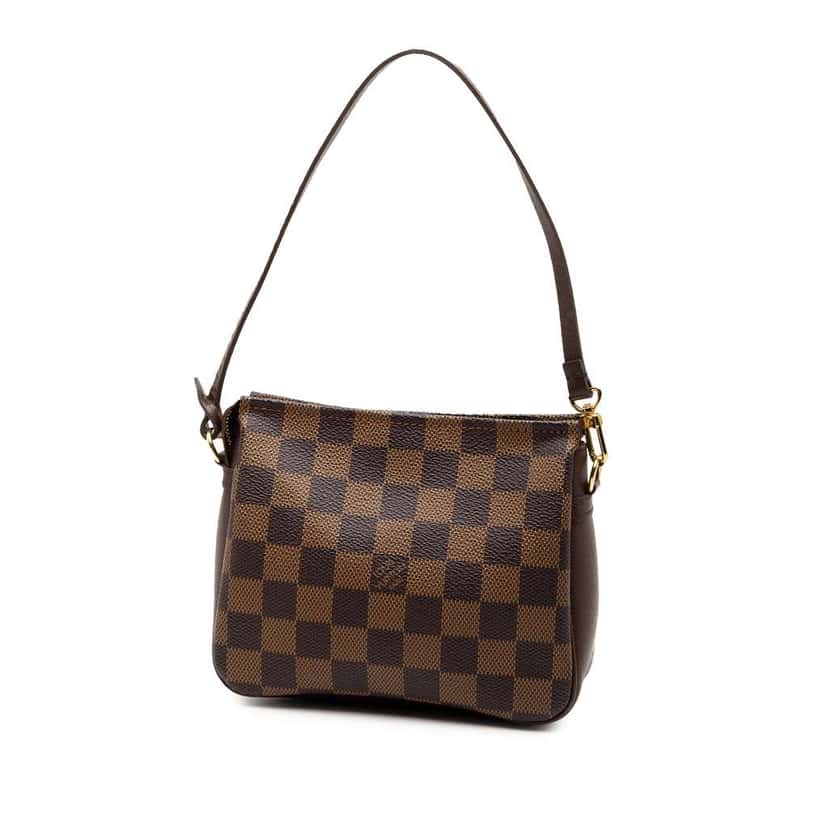 Louis Vuitton Damier Ebene Trousse Pochette Brown Very good condition - Back View