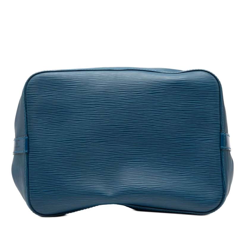 Louis Vuitton Epi Petit Noe Blue Leather Good condition - Inside View