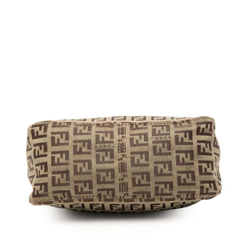 Fendi Zucchino Canvas Handbag Brown Canvas Good condition - Inside View
