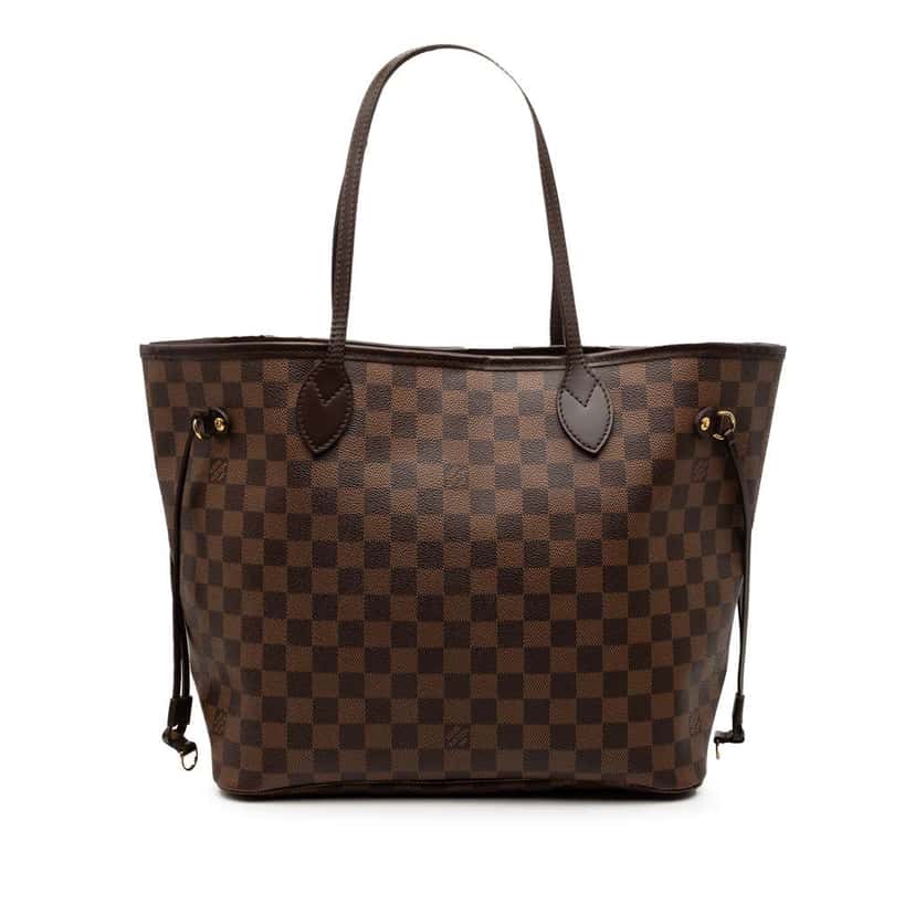 Louis Vuitton Damier Ebene Neverfull MM Brown Good condition - Front View