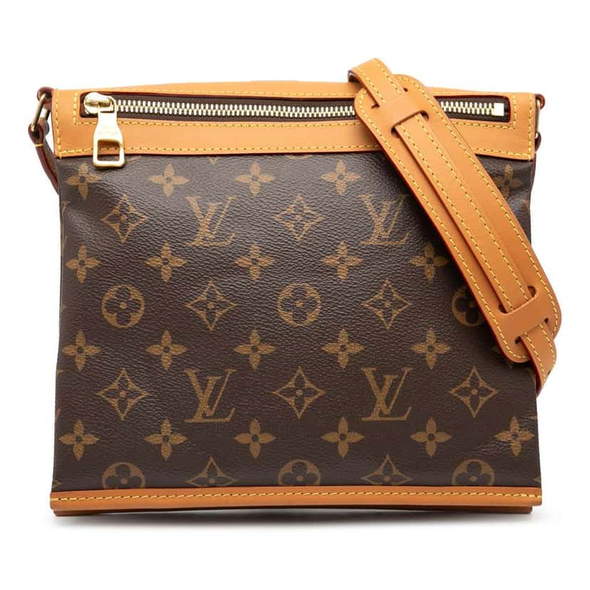 Louis Vuitton Monogram Saumur Messenger PM Brown Very good condition - Front View