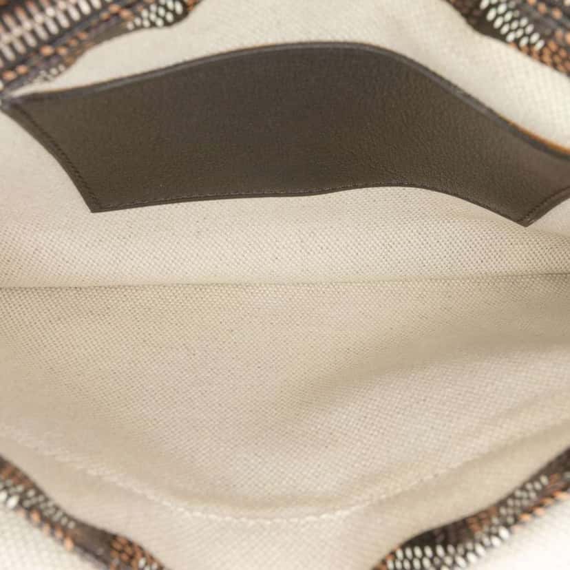 Goyard Goyardine Plumet Pocket Wallet Black Canvas Good condition - Model View