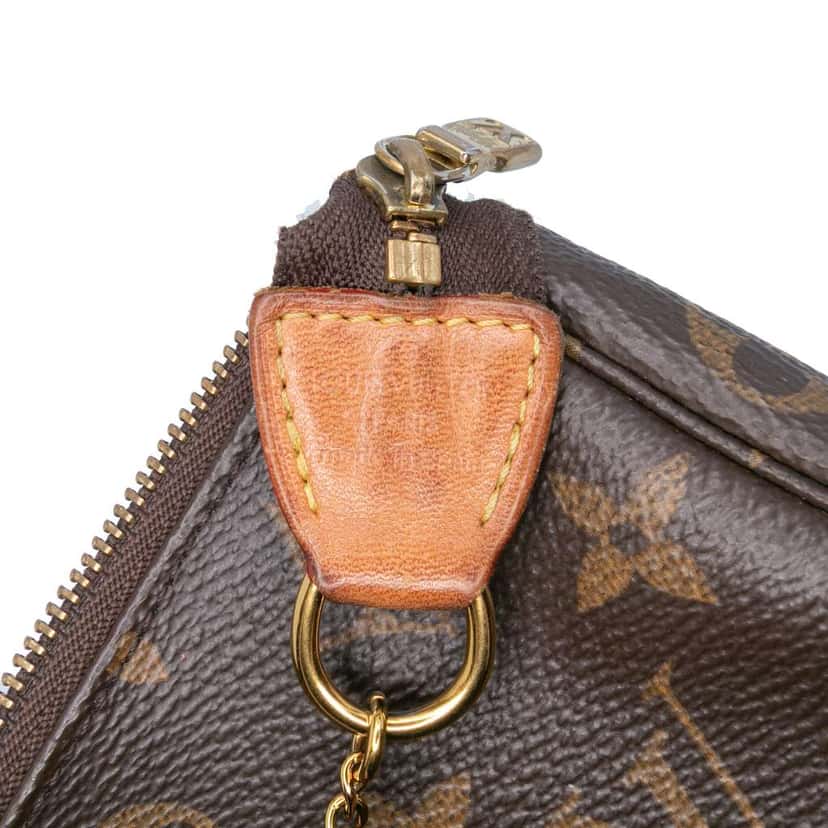 Louis Vuitton Monogram Mini Pochette Accessoires Brown Good condition - Box View