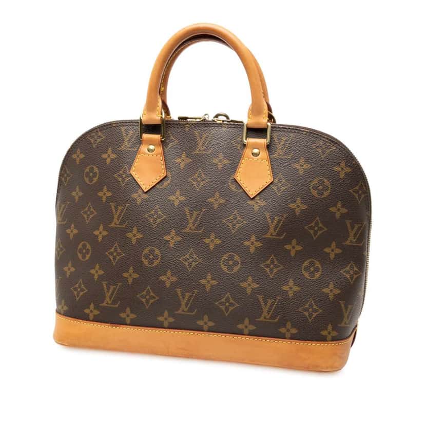 Louis Vuitton Monogram Alma PM Brown Good condition - Back View