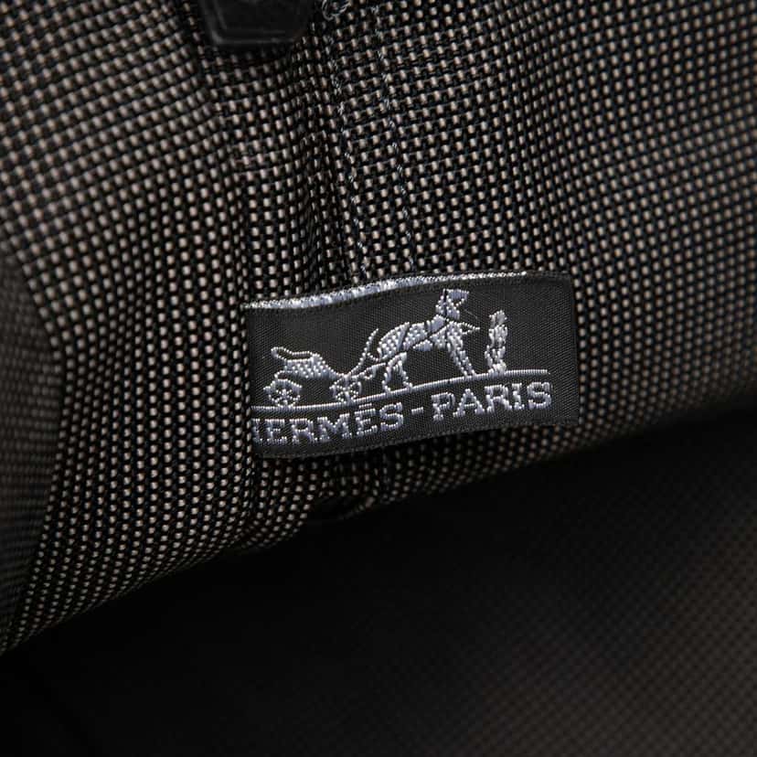 Hermès Canvas Herline Besace MM Grey Canvas Good condition - Box View