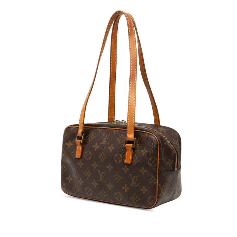 Louis Vuitton Monogram Cite MM Brown Good condition - Back View